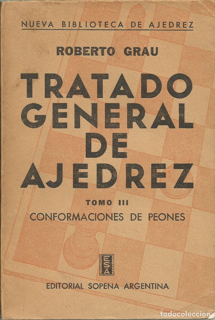 Libros de segunda mano: Tratado general de ajedrez. 3 tomos. Roberto Grau. - Foto 5