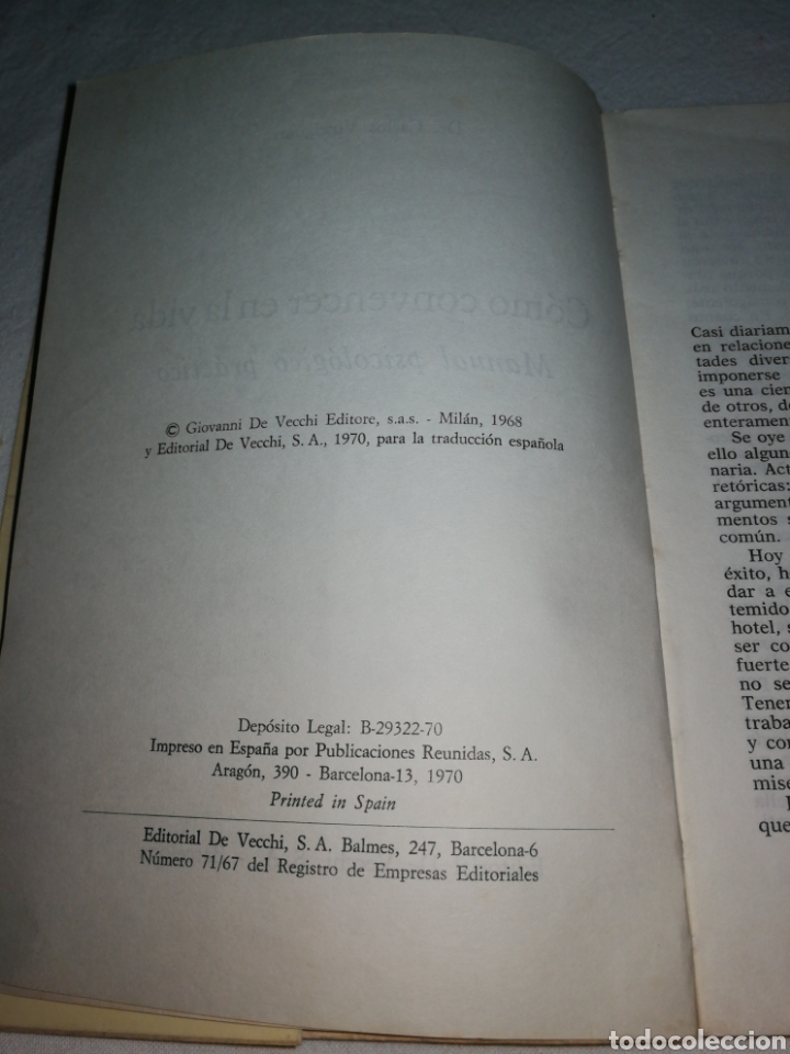 Libros de segunda mano: COMO CONVENCER EN LA VIDA - Foto 2