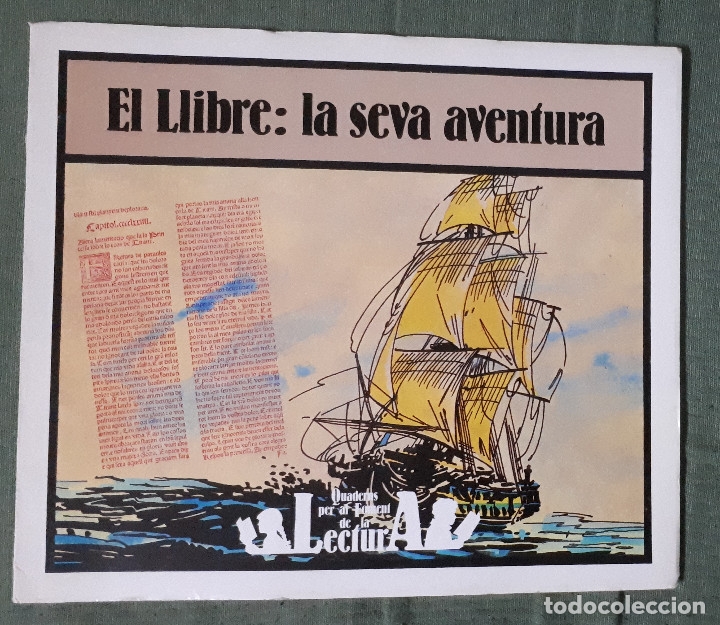 Libri di seconda mano: El llibre: la seva aventura - Quaderns per al Foment de la lectura N&ordm;1 - 1984 - 1&ordf; Edici&oacute;n