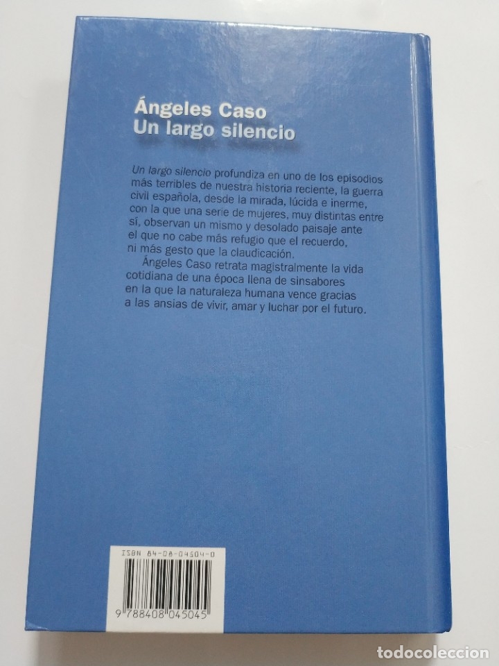 Libros de segunda mano: UN LARGO SILENCIO.- ANGELES CASO - Foto 3