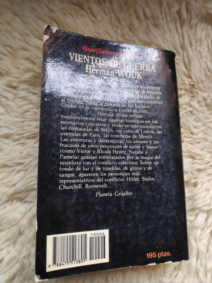 Libros de segunda mano: Vientos de guerra - Herman Wouk - Foto 2
