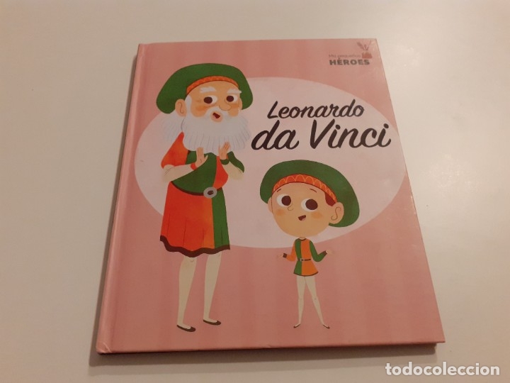 Libros de segunda mano: Leonardo da Vinci, colecci&oacute;n mis peque&ntilde;os heroes - Foto 1
