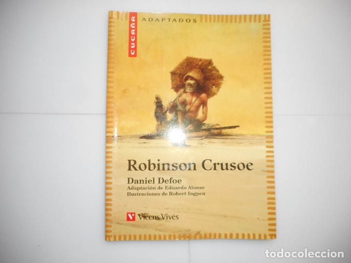 Libros de segunda mano: DANIEL DEFOE     Robinson Crusoe (adaptado)     Y96790 - Foto 1