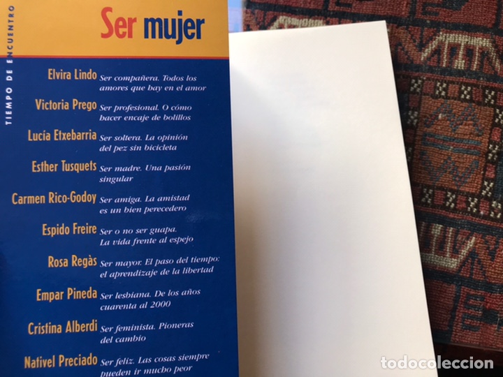 Libros de segunda mano: Ser mujer. Edici&oacute;n de Laura Freixas - Foto 4