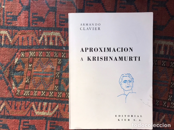 Libros de segunda mano: Aproximaci&oacute;n a Krishnamurti. Armando Klavier. Dif&iacute;cil - Foto 1
