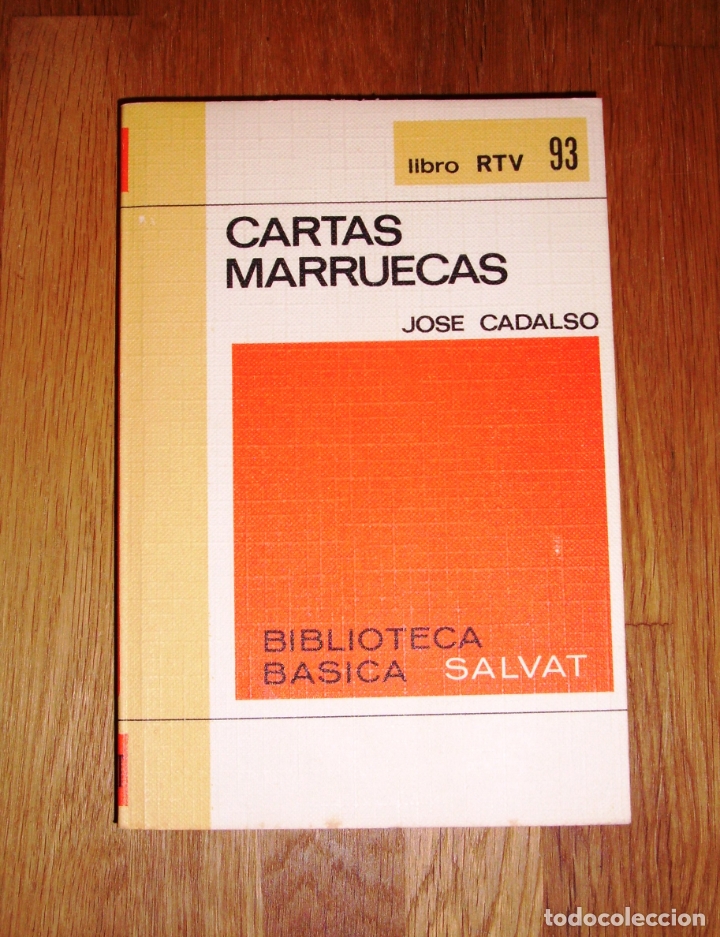 Libros de segunda mano: CADALSO, Jos&eacute;. Cartas marruecas (RTV ; 93) - Foto 1