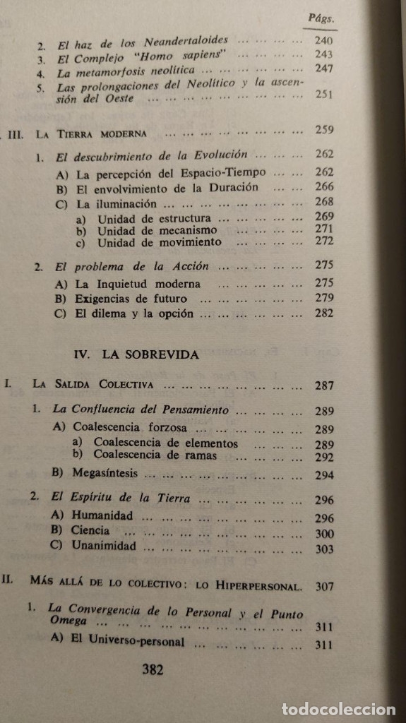 Libros de segunda mano: El fen&oacute;meno humano . Pierre Teilhard de Chardin. Taurus. - Foto 5
