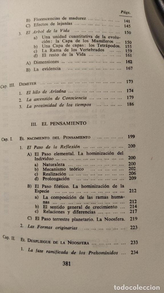 Libros de segunda mano: El fen&oacute;meno humano . Pierre Teilhard de Chardin. Taurus. - Foto 9
