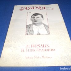 Libros de segunda mano: EL PERNALES - EL ULTIMO BANDOLERO - REVISTA ZAHORA (Nº 47). RARO. ESTADO DE LUJO. A ESTRENAR. Lote 182351243