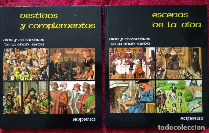 Libros de segunda mano: VIDA Y COSTUMBRES DE LA EDAD MEDIA -- 8 VOL&Uacute;MENES. COMPLETO - Foto 4