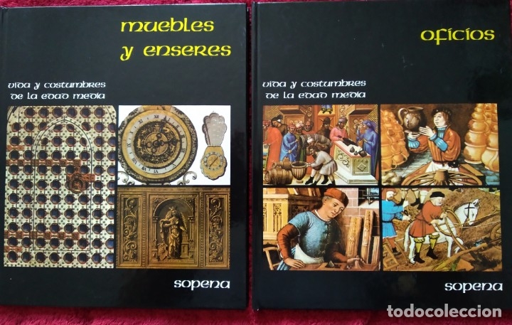 Libros de segunda mano: VIDA Y COSTUMBRES DE LA EDAD MEDIA -- 8 VOL&Uacute;MENES. COMPLETO - Foto 5