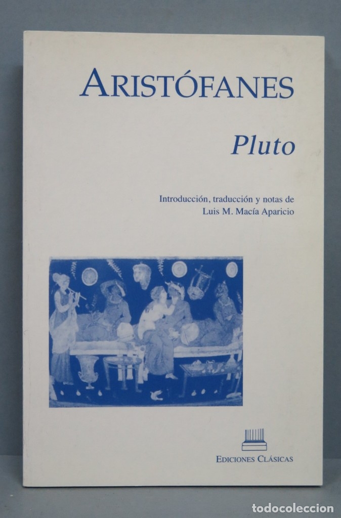 Libros de segunda mano: PLUTO. ARISTOFANES. EDICIONES CLASICAS - Foto 1