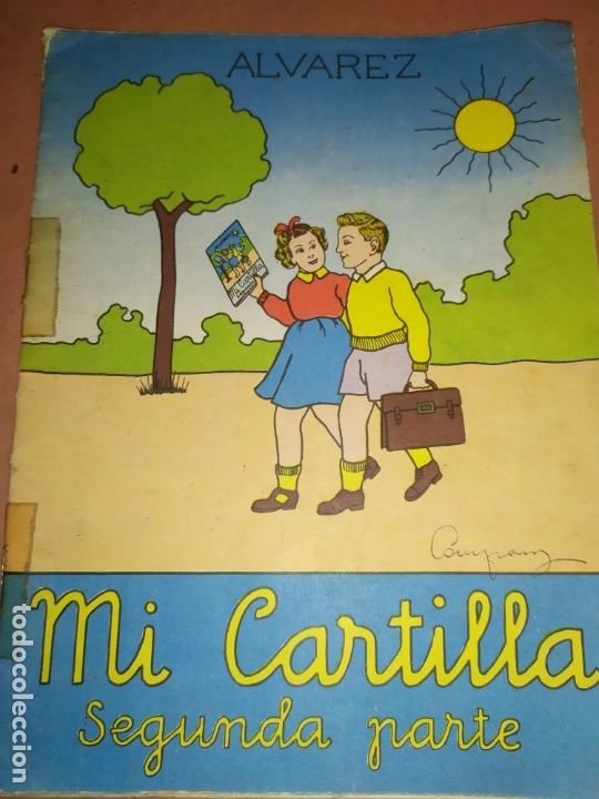 Libros de segunda mano: MI CARTILLA SEGUNDA PARTE &Aacute;LVAREZ 1963 MI&Ntilde;ON - Foto 1