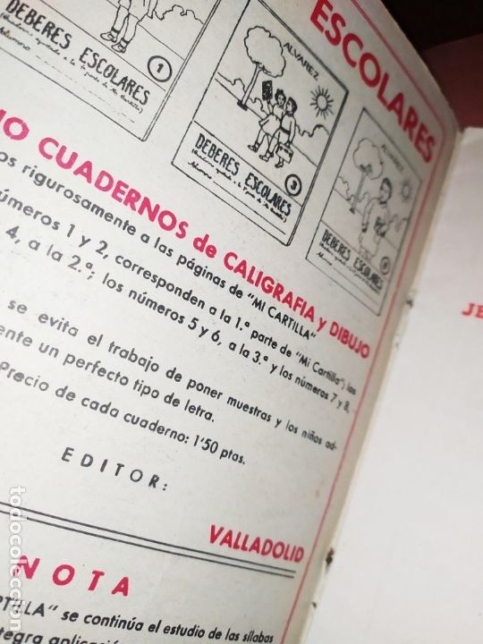 Libros de segunda mano: MI CARTILLA SEGUNDA PARTE &Aacute;LVAREZ 1963 MI&Ntilde;ON - Foto 2