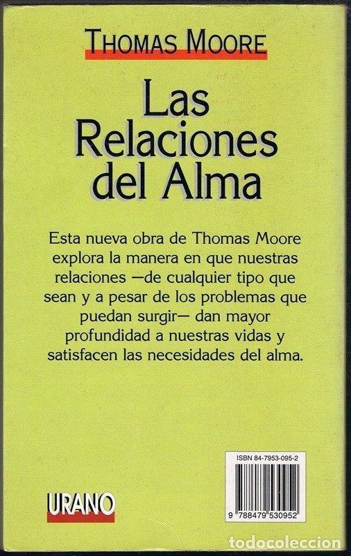 Libros de segunda mano: LAS RELACIONES DEL ALMA THOMAS MOORE - Foto 2