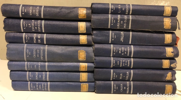Libros de segunda mano: LOTE DE 14 OBRAS DE RICARDO LE&Oacute;N. Ver descripci&oacute;n. - Foto 2