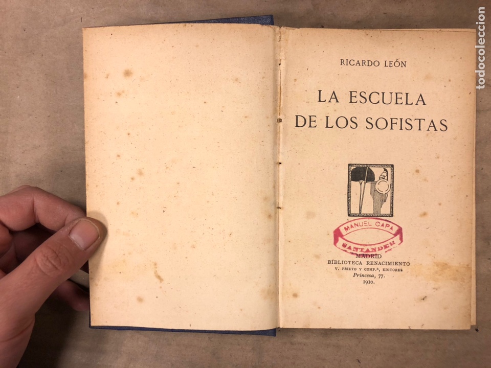 Libros de segunda mano: LOTE DE 14 OBRAS DE RICARDO LE&Oacute;N. Ver descripci&oacute;n. - Foto 8