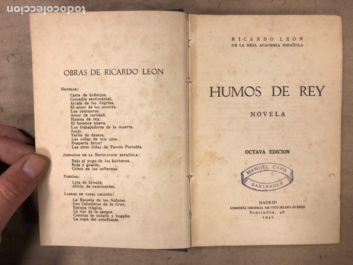 Libros de segunda mano: LOTE DE 14 OBRAS DE RICARDO LE&Oacute;N. Ver descripci&oacute;n. - Foto 12
