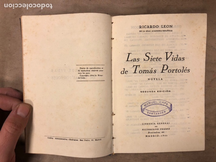 Libros de segunda mano: LOTE DE 14 OBRAS DE RICARDO LE&Oacute;N. Ver descripci&oacute;n. - Foto 36