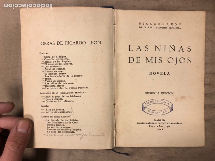Libros de segunda mano: LOTE DE 14 OBRAS DE RICARDO LE&Oacute;N. Ver descripci&oacute;n. - Foto 40