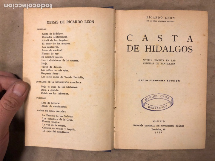 Libros de segunda mano: LOTE DE 14 OBRAS DE RICARDO LE&Oacute;N. Ver descripci&oacute;n. - Foto 52