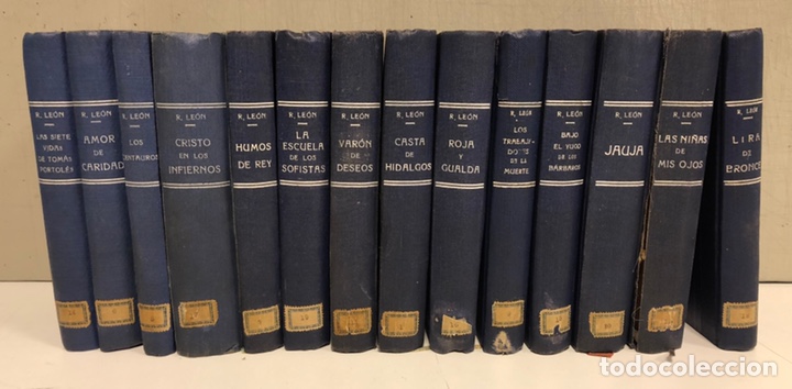 Libros de segunda mano: LOTE DE 14 OBRAS DE RICARDO LE&Oacute;N. Ver descripci&oacute;n. - Foto 1