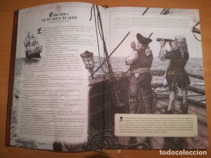 Libros de segunda mano: LIBRO JUEGO EN CAJA EL TESORO DEL CAPITAN WILLIAM KIDD EDELVIVES - Foto 8