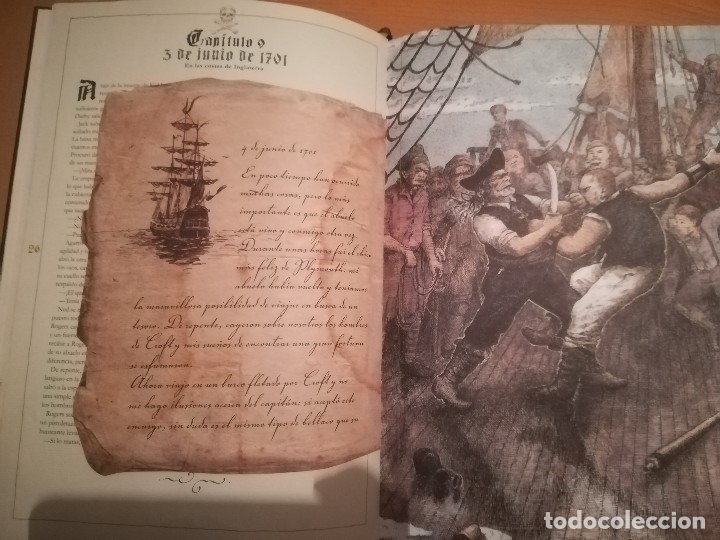 Libros de segunda mano: LIBRO JUEGO EN CAJA EL TESORO DEL CAPITAN WILLIAM KIDD EDELVIVES - Foto 13