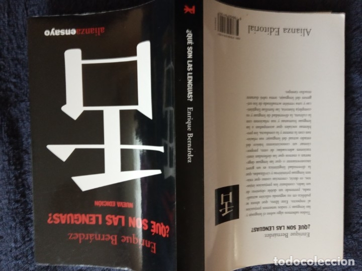 Libros de segunda mano: &iquest;Qu&eacute; son las lenguas? / Enrique Bern&aacute;rdez - Foto 2