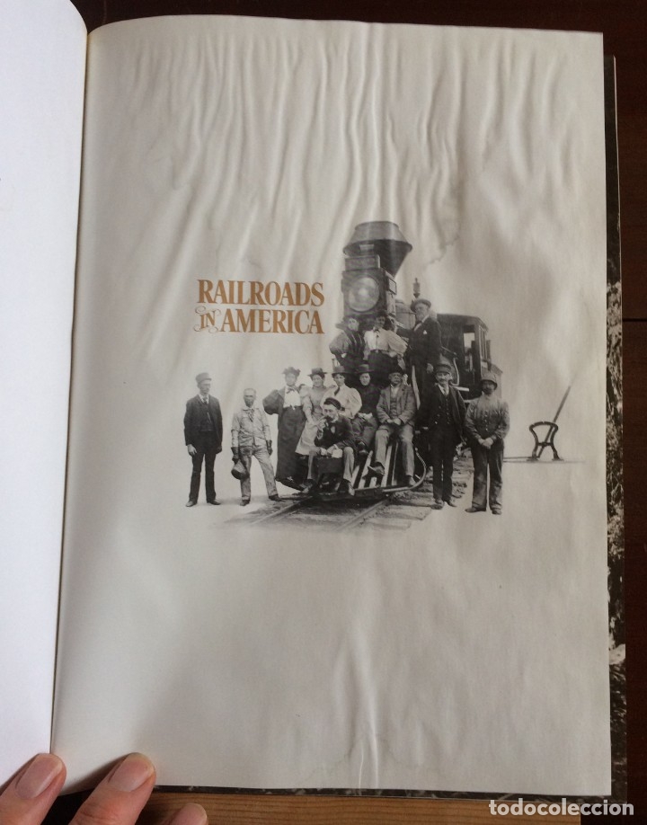 Libros de segunda mano: HISTORIA DE LOS FERROCARRILES EN AM&Eacute;RICA . EN INGL&Eacute;S - Foto 2