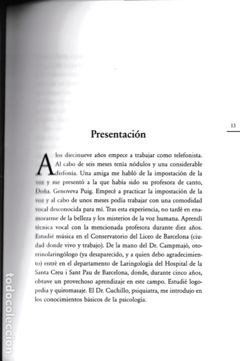 Libros de segunda mano: La voz / Carme Tulon Arfelis * LOGOPEDIA * - Foto 7