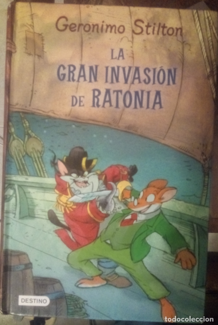 Libros de segunda mano: LA GRAN INVASI&Oacute;N DE RATONIA. Ger&oacute;nimo Stilton. - Foto 1