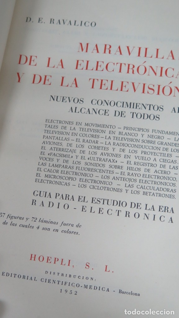 Libros de segunda mano: MARAVILLAS DE LA ELECTR&Oacute;NICA Y DE LA TELEVISI&Oacute;N. RAVALICO - Foto 2