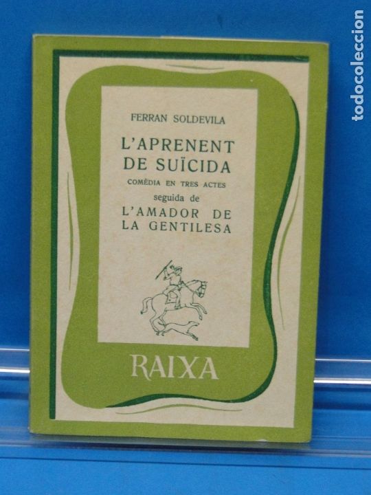 Libros de segunda mano: L APRENENT DE SU&Iacute;C&Iuml;DA.- FERRAN SOLDEVILA. - Foto 1