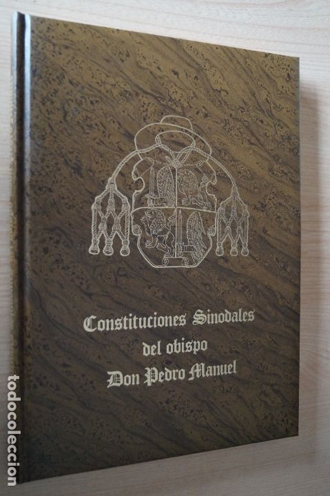 Libros de segunda mano: CONSTITUCIONES SINODALES DEL OBISPO DON PEDRO MANUEL - Foto 1