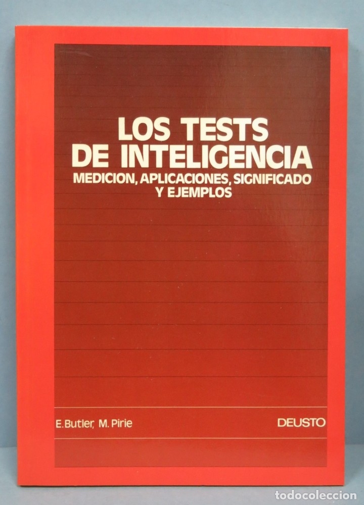 Libros de segunda mano: LOS TESTS DE INTELIGENCIA. DEUSTO - Foto 1