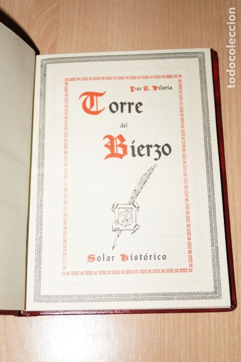 Libros de segunda mano: TORRE DEL BIERZO. SOLAR HIST&Oacute;RICO. ANDR&Eacute;S VILORIA. - Foto 2