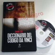 Libros de segunda mano: LIBRO + CD - DICCIONARIO DEL CÓDIGO DA VINCI - SIMON COX - ED EDAF IKER JIMÉNEZ - MISTERIO MILENIO 3. Lote 26518308