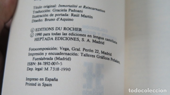 Libros de segunda mano: INMORTALIDAD Y REENCARNACI&Oacute;N. ALEXANDRA DAVID NEEL - Foto 2