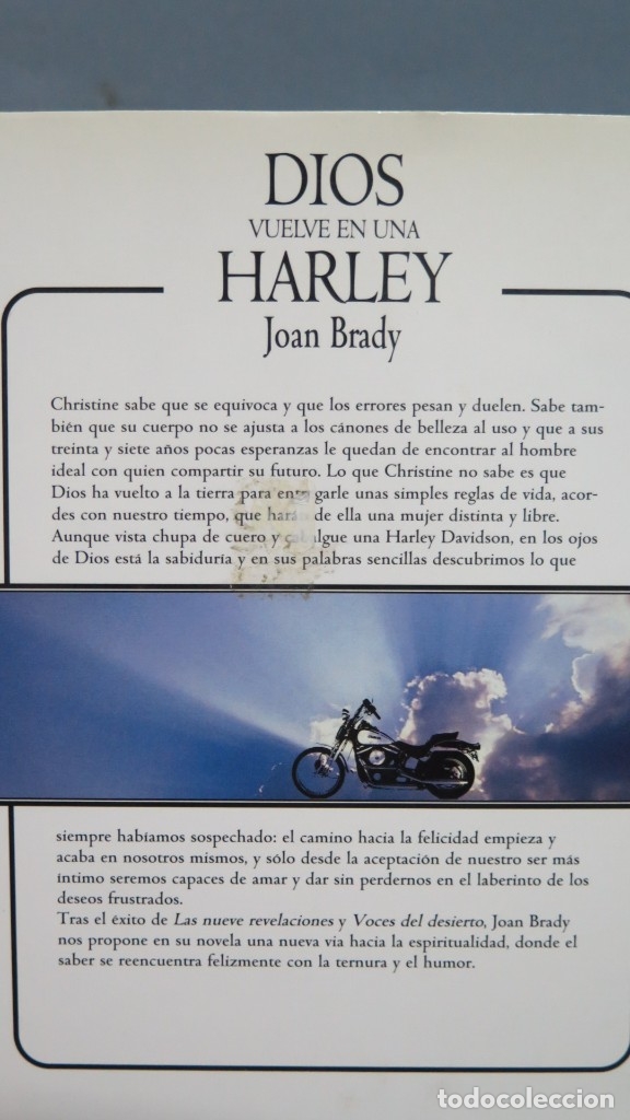 Libros de segunda mano: DIOS VUELVE EN UNA HARLEY. JOAN BRADY - Foto 2