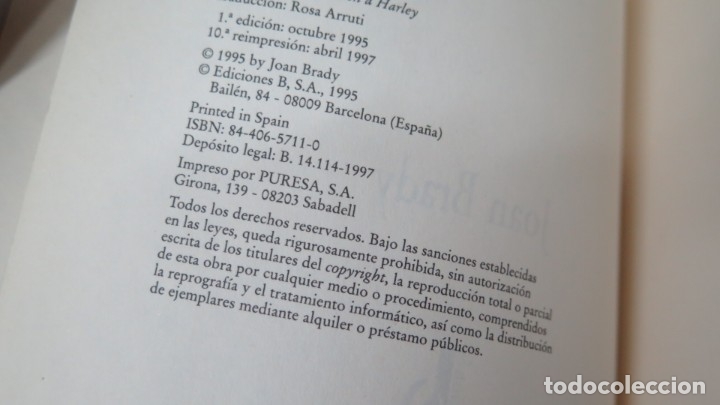 Libros de segunda mano: DIOS VUELVE EN UNA HARLEY. JOAN BRADY - Foto 3