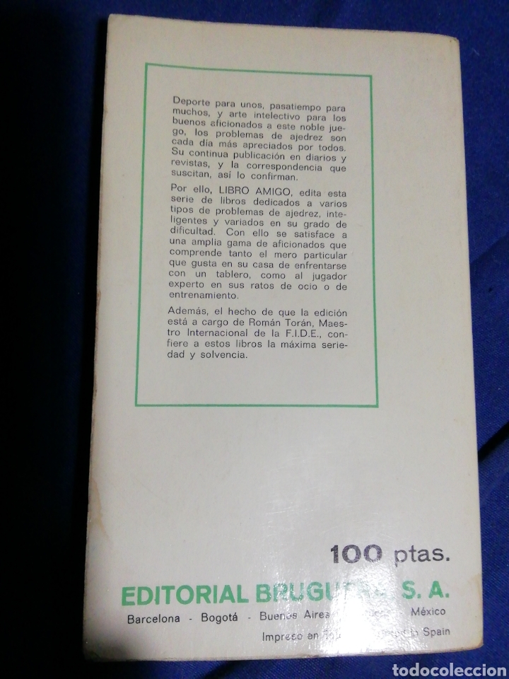 Libros de segunda mano: PROBLEMAS DE AJEDREZ 1 . ROM&Aacute;N TOR&Aacute;N. - Foto 2