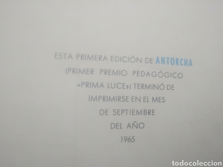 Libros de segunda mano: Libro ANTORCHA Antonio Carbonell Soler a&ntilde;o 1965 - Foto 2
