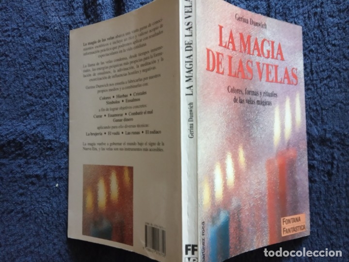 Libros de segunda mano: La magia de las velas- Gerina Dunwich. - Foto 2