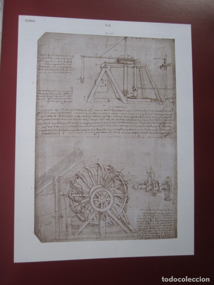 Libros de segunda mano: EL CODICE ATLANTICO DE LEONARDO DA VINCI . EP2 6 - Foto 2