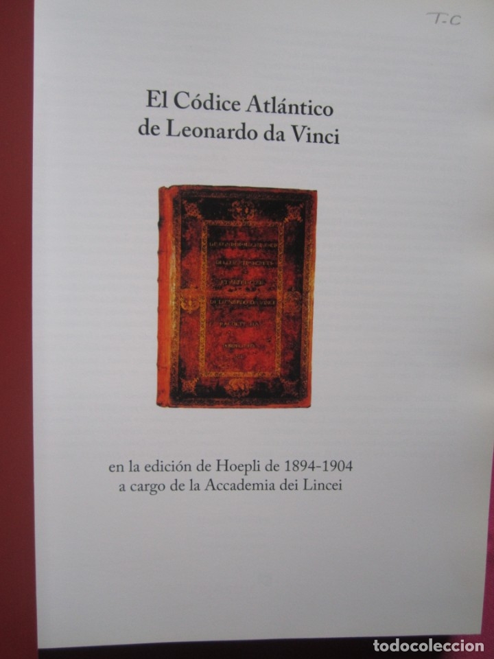 Libros de segunda mano: EL CODICE ATLANTICO DE LEONARDO DA VINCI . EP2 6 - Foto 6