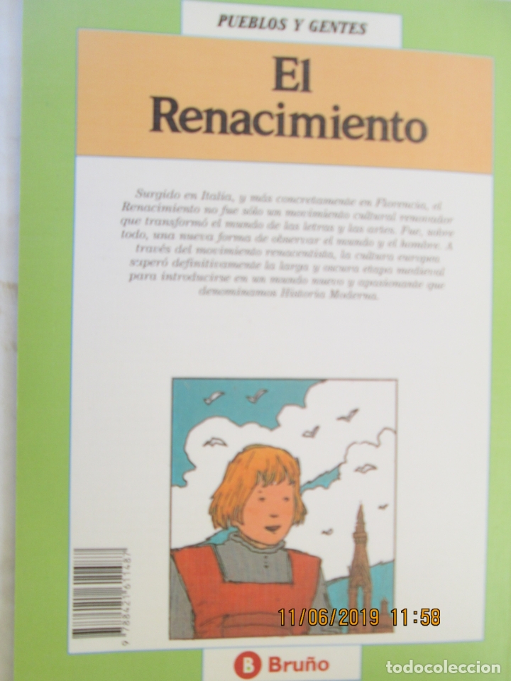 Libros de segunda mano: EL RENACIMIENTO , 5  PUEBLOS Y GENTE - EDITORIAL BRU&Ntilde;O - Foto 3