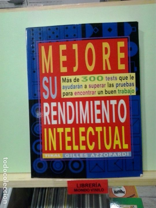 Libros de segunda mano: Mejore su rendimiento intelectual. Gilles Azzopardi. Tikal - Foto 1
