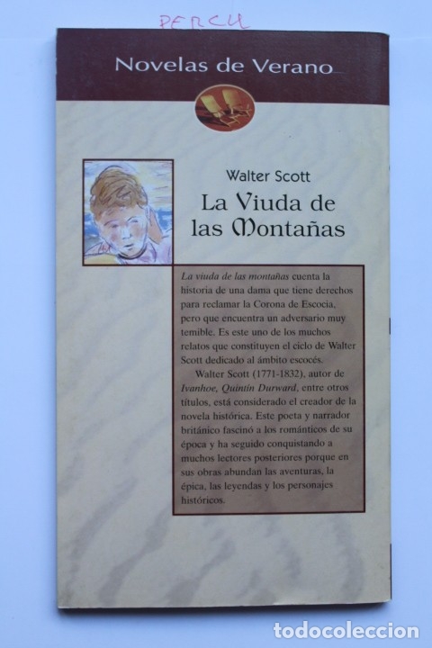 Libros de segunda mano: La viuda de las monta&ntilde;as - Walter Scott. N&ordm;4 Novelas de verano - Foto 2