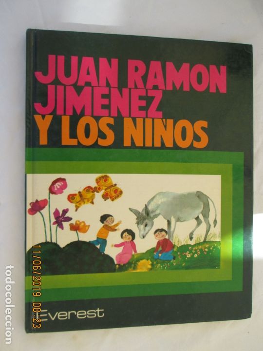 Libros de segunda mano: JUAN RAM&Oacute;N JIMENEZ Y LOS NI&Ntilde;OS - EVEREST 1980. - Foto 1